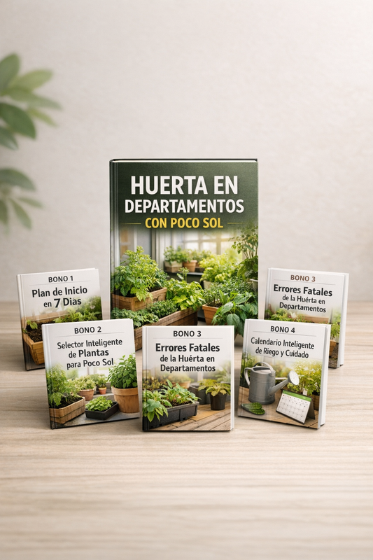 Ebook Huerta con poco sol + 5 BONOS