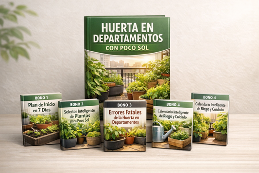 Ebook Huerta con poco sol + 5 BONOS